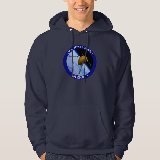 Satelliet Missiepatch Idaho Spudnik Hoodie (Voorkant)
