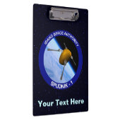 Satelliet Missiepatch Idaho Spudnik Klembord (Rechts)