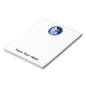 Satelliet Missiepatch Idaho Spudnik Notitieblok (Linkerzijde)