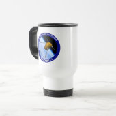 Satelliet Missiepatch Idaho Spudnik Reisbeker (Voorkant links)