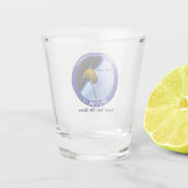 Satelliet Missiepatch Idaho Spudnik Shot Glas (Achterkant)