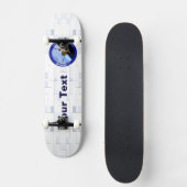 Satelliet Missiepatch Idaho Spudnik Skateboard (Voorkant)
