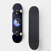 Satelliet Missiepatch Idaho Spudnik Skateboard (Voorkant)