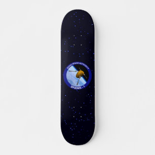 Satelliet Missiepatch Idaho Spudnik Skateboard