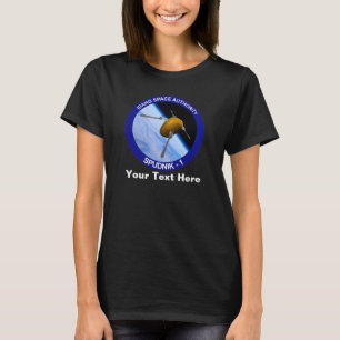 Satelliet Missiepatch Idaho Spudnik T-shirt