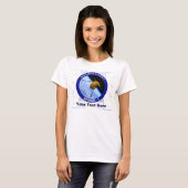 Satelliet Missiepatch Idaho Spudnik T-shirt (Voorkant volledig)