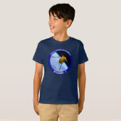 Satelliet Missiepatch Idaho Spudnik T-shirt (Voorkant volledig)