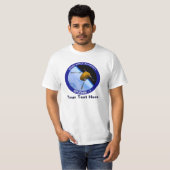Satelliet Missiepatch Idaho Spudnik T-shirt (Voorkant volledig)
