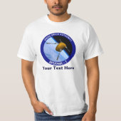 Satelliet Missiepatch Idaho Spudnik T-shirt (Voorkant)