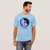 Satelliet Missiepatch Idaho Spudnik T-shirt (Voorkant volledig)