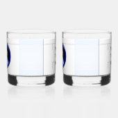 Satelliet Missiepatch Idaho Spudnik Whisky Glas (Links)