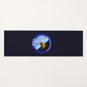 Satelliet Missiepatch Idaho Spudnik Yogamat (Voorkant (horizontaal))