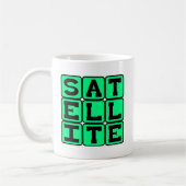 Satelliet, object bestellen koffiemok (Links)