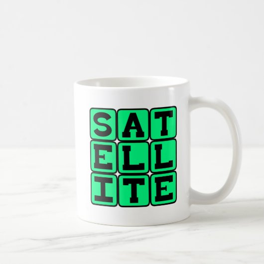 Satelliet, object bestellen koffiemok (Rechts)