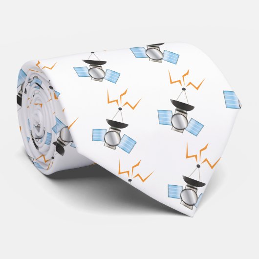 Satelliet Stropdas (Opgerold)