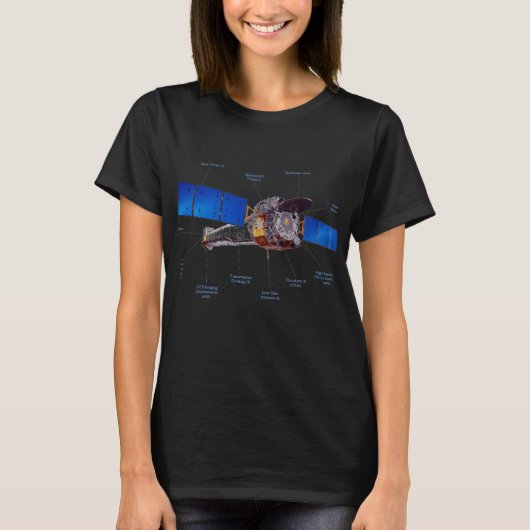 satelliet T T-shirt (Voorkant)