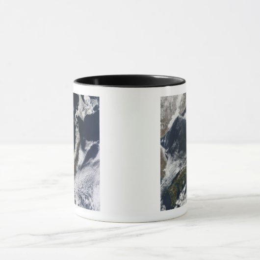 Satelliet uitzicht Japan Mok (Midden)