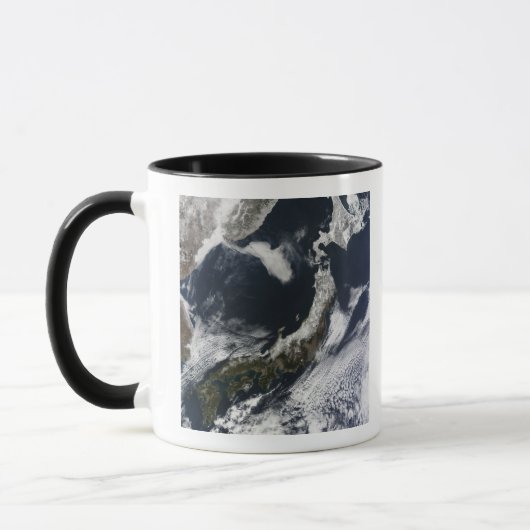 Satelliet uitzicht Japan Mok (Links)