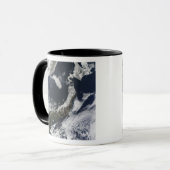 Satelliet uitzicht Japan Mok (Voorkant links)