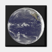 Satelliet-uitzicht van de aarde magneet (Voorkant)