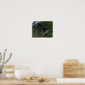 Satelliet-uitzicht van de Grote Meren Poster (Keuken)