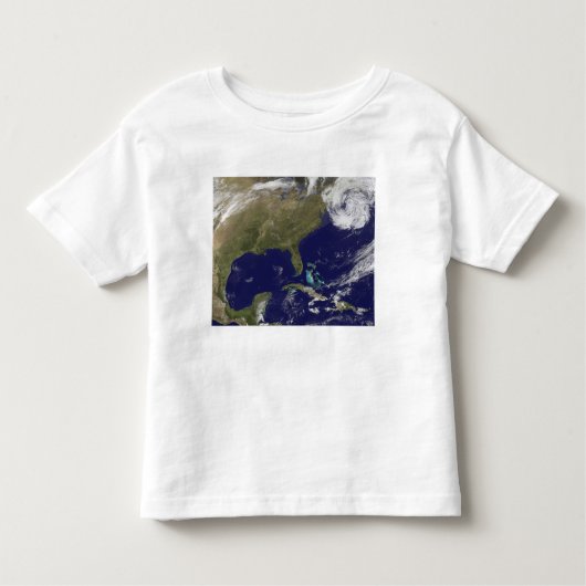 Satelliet-uitzicht van de oostkust van de Verenigd Kinder Shirts (Voorkant)