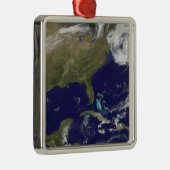 Satelliet-uitzicht van de oostkust van de Verenigd Metalen Ornament (Rechts)