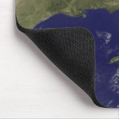 Satelliet-uitzicht van de oostkust van de Verenigd Muismat (Hoek)