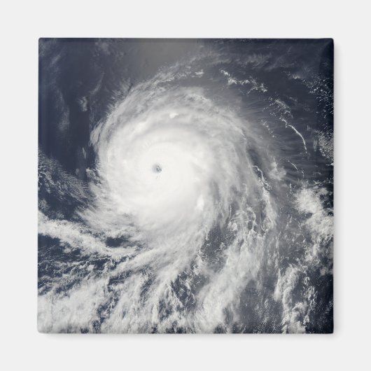 Satelliet-uitzicht van de orkaan Celia Magneet (Voorkant)