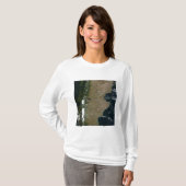 Satelliet-uitzicht van de regio Patagonia T-shirt (Voorkant volledig)