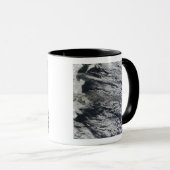 Satelliet uitzicht van een aspluim 3 mok (Voorkant rechts)