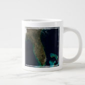 Satelliet Uitzicht van Florida. Grote Koffiekop (Rechts)