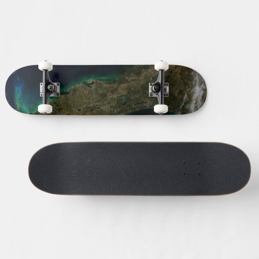 Satelliet Uitzicht van Florida. Persoonlijk Skateboard (Horizontaal)