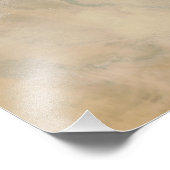 Satelliet-uitzicht van het oostelijk deel van de M Foto Afdruk (Hoek)