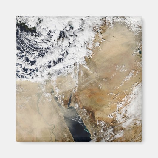 Satelliet-uitzicht van het oostelijk deel van de M Magneet (Voorkant)