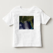 Satelliet uitzicht van het Zuidoosten van de Veren Kinder Shirts (Voorkant)