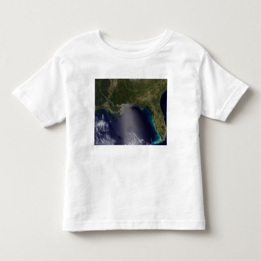 Satelliet uitzicht van het Zuidoosten van de Veren Kinder Shirts (Voorkant)