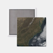 Satelliet-uitzicht van het zuidoosten van de Veren Magneet (Voorkant / Achterkant)