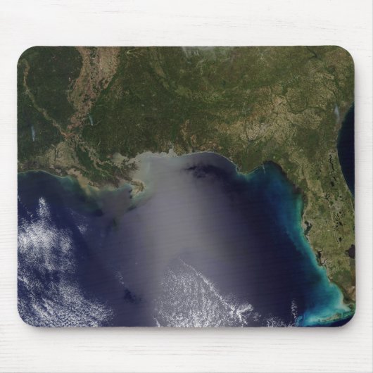 Satelliet uitzicht van het Zuidoosten van de Veren Muismat (Voorkant)