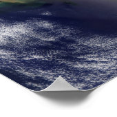 Satelliet-uitzicht van het zuidoosten van de Veren Poster (Hoek)