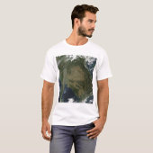 Satelliet-uitzicht van Indochina T-shirt (Voorkant volledig)