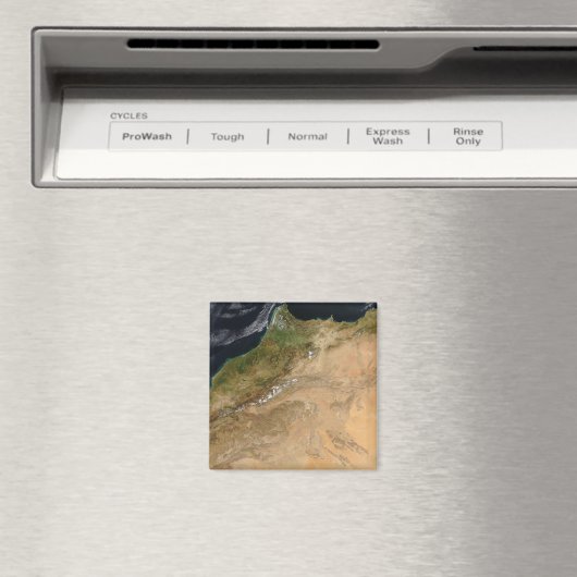 Satelliet-uitzicht van Marokko Magneet (Insitu (Vaatwasser))