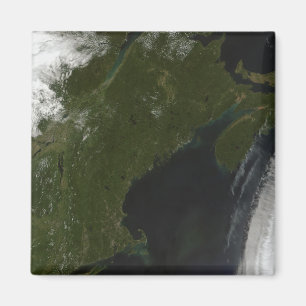 Satelliet uitzicht van New England Magneet