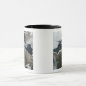 Satelliet-uitzicht van Noordwest-Canada Mok (Midden)