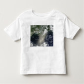 Satelliet-uitzicht van olielevers en olielonijnen kinder shirts (Voorkant)