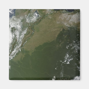 Satelliet-uitzicht van Oost-Colombia Magneet