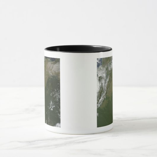 Satelliet-uitzicht van Oost-Colombia Mok (Midden)