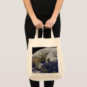 Satelliet-Uitzicht van orkaan Sandy Tote Bag (Voorkant (product))