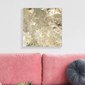 Satelliet-uitzicht van Persepolis Canvas Afdruk (Insitu (Woonkamer))