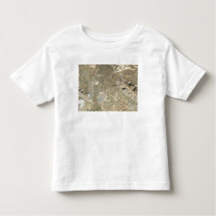 Satelliet-uitzicht van Persepolis Kinder Shirts